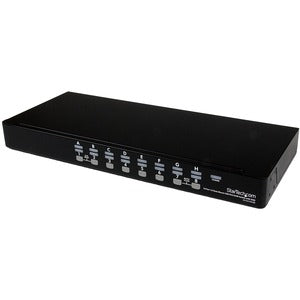 StarTech.com 16 Port 1U Rackmount USB PS/2 KVM Switch with OSD