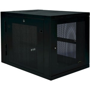 Tripp Lite by Eaton SmartRack 12U Server-Depth Wall-Mount Small Rack Enclosure, Hinged Back