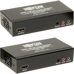 Kit extensor HDMI sobre Cat5/6 de Tripp Lite by Eaton, transmisor/receptor, 4K, control serial e IR, hasta 328 pies (100 m), TAA