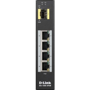 Switch PoE Gigabit industrial no administrado de D-Link con ranura SFP