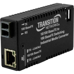 Convertidor de medios Fast Ethernet mini reforzado de Transition Networks