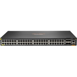 HPE 6300F 48-port 1GbE Class 4 PoE and 4-port SFP56 Switch