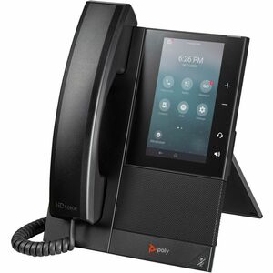 Poly CCX 500 IP-Telefon – schnurgebunden – schnurgebunden/schnurlos – Bluetooth – Schwarz