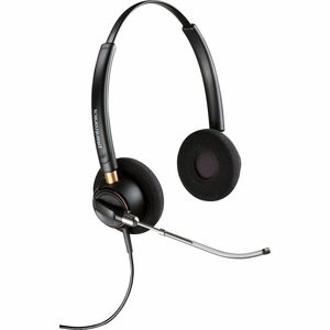 Poly EncorePro 520V Sprachrohrmikrofon mit Schnelltrenn-Binaural-Headset TAA