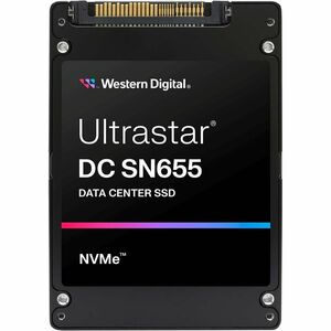 WD Ultrastar DC SN655 WUS5EA176ESP7E3 7.68 TB Solid State Drive - U.3 15 mm Internal - U.3 (PCI Express NVMe 4.0) - Read Intensive