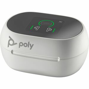 Poly Charging Case Poly Earbud - White