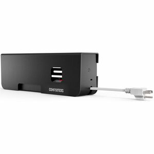 Security Power Strip US 6 plugs Black - PEGASUSS 