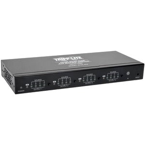 Conmutador divisor de matriz HDMI 4 x 4 sobre Cat5/6 de Tripp Lite by Eaton, transmisor tipo caja para video/audio, hasta 175 pies (53 m), TAA