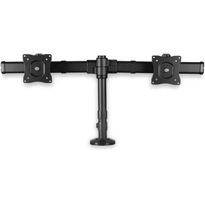 Startech.com Save Space By Mounting Two Monitors Up To 27 Onto A Single Low-profile Base, Wit - PEGASUSS 
