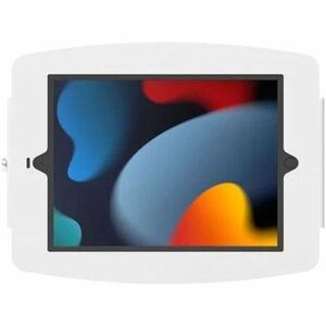 Soporte de pared para iPad de 10,2" de Compulocks Space Enclosure, color blanco