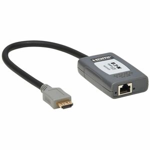 Receptor HDMI sobre Cat6 de 1 puerto serie Eaton Tripp Lite, conector flexible, 4K 60 Hz, HDR, 4:4:4, PoC, HDCP 2.2, 230 pies (70,1 m), TAA