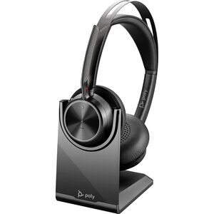 Auriculares Poly Voyager Focus 2 USB-CC + adaptador USB-C/A