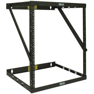 Tripp Lite by Eaton SmartRack 8U/12U/22U Expandable Flat-Pack Low-Profile Switch-Depth Wall-Mount 2-Post Open Frame Rack