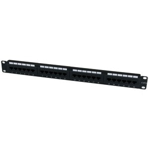 StarTech.com 24 Port 1U Rackmount Cat 6 110 Patch Panel