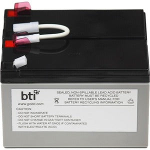 BTI Replacement Battery APCRBC110 for APC - UPS Battery - Lead Acid