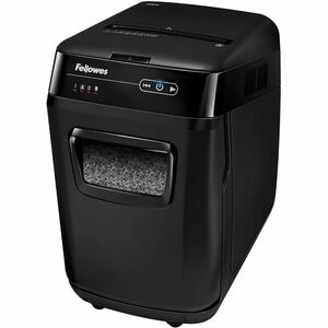 Fellowes AutoMax&trade; 200M Micro-Cut Auto Feed 2-in-1 Office Paper Shredder with Auto Feed 200-Sheet Capacity