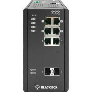 Industriell verwalteter Gigabit-POE-Ethernet-Switch von Black Box