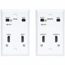 Eaton Tripp Lite Series Hdmi Over Cat6 Extender Kit, Wallplate, 4k 60hz, Hdr, Du - PEGASUSS 