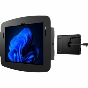 Compulocks Mounting Enclosure for Docking Station, Tablet, iPad (10th Generation), Printer, Bar Code Scanner, Scanner, Monitor - Black - PEGASUSS 