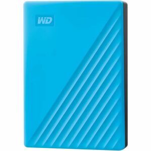 WD My Passport WDBR9S0060BBL-WESN 6 TB Portable Hard Drive - External - Blue