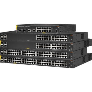 HPE 6100 24G Class4 PoE 4SFP+ 370W Switch - PEGASUSS 