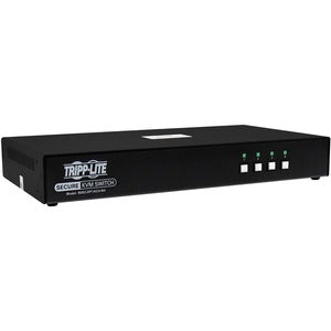 Tripp Lite by Eaton Secure KVM Switch, 4-Port, Single Head, DisplayPort to DisplayPort, 4K, NIAP PP4.0, Audio, CAC, TAA