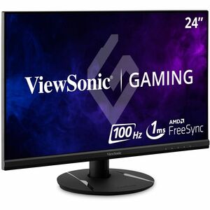 ViewSonic VX2416 24 Inch 1080p 1ms 100Hz Gaming Monitor with IPS Panel, AMD FreeSync, Eye Care, HDMI and DisplayPort