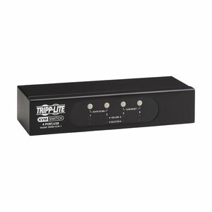 Tripp Lite by Eaton 4-Port VGA KVM-Switch für USB- oder PS/2-Tastatur/Maus, TAA