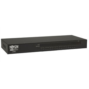 Conmutador KVM USB/PS2 de 16 puertos para montaje en rack de 1U con visualización en pantalla de Tripp Lite by Eaton