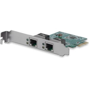 StarTech.com Dual Port Gigabit PCI Express Server Network Adapter Card - PCIe NIC