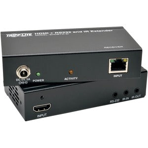 Tripp Lite von Eaton HDBaseT Klasse B (HDBaseT-Lite) HDMI über Cat5e/6/6a Extender Kit, Serielle und IR-Steuerung, 4K x 2K 30 Hz UHD / 1080p 60 Hz, Bis zu 70 m, TAA