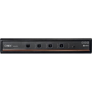 Vertiv Cybex SC900 Secure KVM | Dual Head | 4 Port Universal DisplayPort | USB-C | NIAP version 4.0 Certified