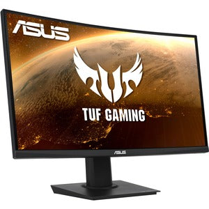 TUF VG24VQE 24" Class Full HD Curved Screen Gaming LCD Monitor - 16:9 - Black