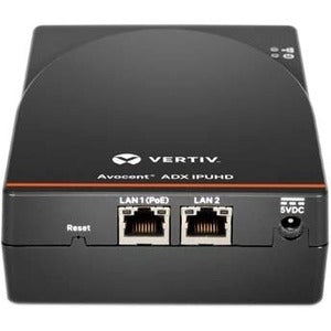 Vertiv Avocent IPUHD 4K IP KVM Device | IT Management | Remote KVM Access | KVM over IP| 4K | Native USB-C | HDMI, DP, MiniDP Adapters | 2-Year Factory Warranty - Optional Extended Warranty Available (ADX-IPUHD-400)