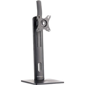 StarTech.com Free Standing Single Monitor Mount, Height Adjustable Ergonomic Monitor Desk Stand, For VESA Mount Displays up to 32" (15lb)