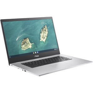 Asus Chromebook CX1500 CX1500CKA-DH44F 15.6" Chromebook - Full HD - Intel Celeron N4500 - 4 GB - 64 GB Flash Memory - Transparent Silver