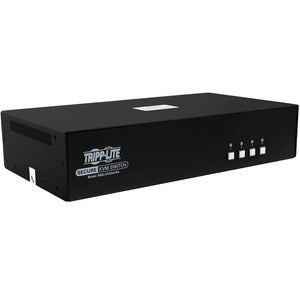 Sicherer KVM-Switch von Tripp Lite von Eaton, 4-Port, Dual Head, DVI auf DVI, NIAP PP4.0, Audio, TAA