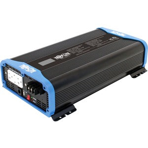 Inversor de potencia compacto para trabajo liviano de 1000 W de Tripp Lite by Eaton: 3 x 5-15R, carga USB, onda sinusoidal pura, control remoto con cable