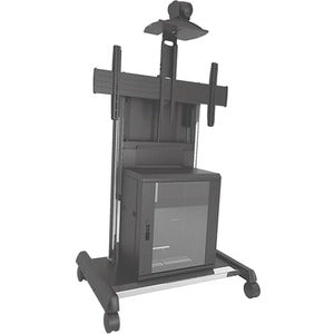 Chief Fusion Video Conferencing Mobile Cart - For Displays 55-70" - Black