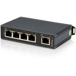 StarTech.com 5 Port Industrial Ethernet Switch - DIN Rail Mountable