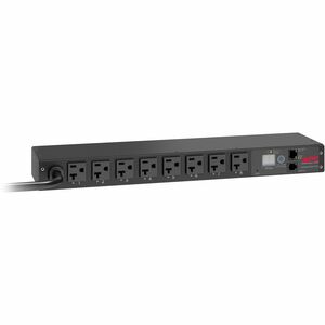 PDU para rack APC by Schneider Electric, conmutada, 1U, 20 A, 120 V, (8) 5-20