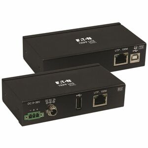 Extensor USB sobre Cat6 industrial de 1 puerto Eaton Tripp Lite Series, protección ESD, PoC - USB 2.0, montable, 330 pies, TAA