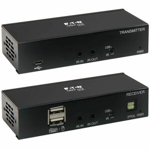 Eaton Tripp Lite Series USB-C auf HDMI über Cat6 Extender Kit, KVM-Unterstützung, 4K 60Hz, 4:4:4, USB, PoC, HDCP 2.2, bis zu 230 ft., TAA