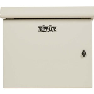 Tripp Lite by Eaton SmartRack Industrial Enclosure - NEMA 3R, Wall Mount, Metal, Locking, Hinged Back, Fan With Thermal Switch, 32 in. Depth, 9U, Gray