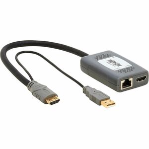 Tripp Lite von Eaton HDMI über Cat6 Pigtail Receiver mit Repeater, 4K 60 Hz, 4:4:4, Transceiver, HDCP 2.2, 230 ft. (70,1 m), TAA