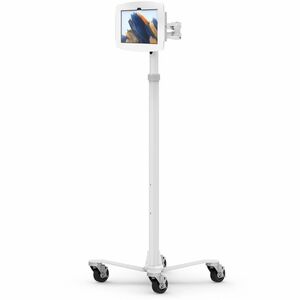 Compulocks Galaxy Tab A8 10.5" Space Medical Rolling Cart Extended Plus Hub