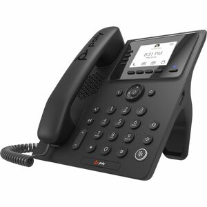 Poly CCX 350 IP-Telefon – schnurgebunden – schnurgebunden – Desktop, wandmontierbar – Schwarz – TAA-konform