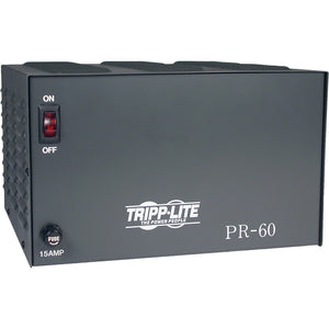 Fuente de alimentación de CC de 60 A, compatible con TAA, de Tripp Lite by Eaton, 13,8 V CC, conversión de CA a CC regulada con precisión