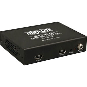 Eaton Tripp Lite Series 4-Port HDMI over Cat5/6 Extender/Splitter, Box-Style Transmitter for Video/Audio, Up to 150 ft. (45 m), TAA