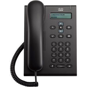 Cisco 3905 IP Phone - Corded - Wall Mountable, Desktop - Charcoal